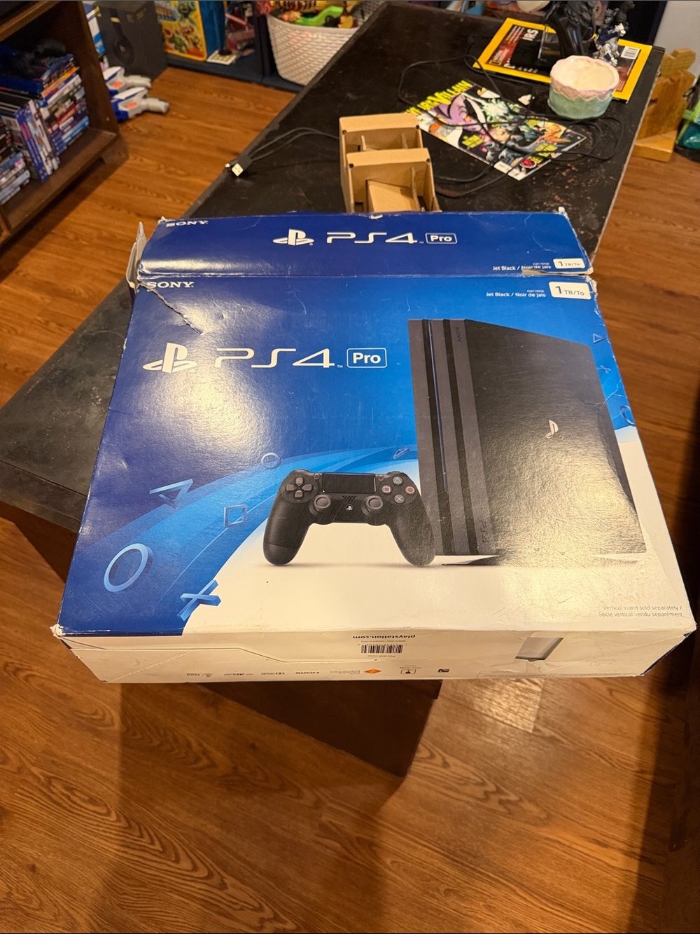 Sony PS4 Pro Console in Jet Black - Enhanced 4K Gaming